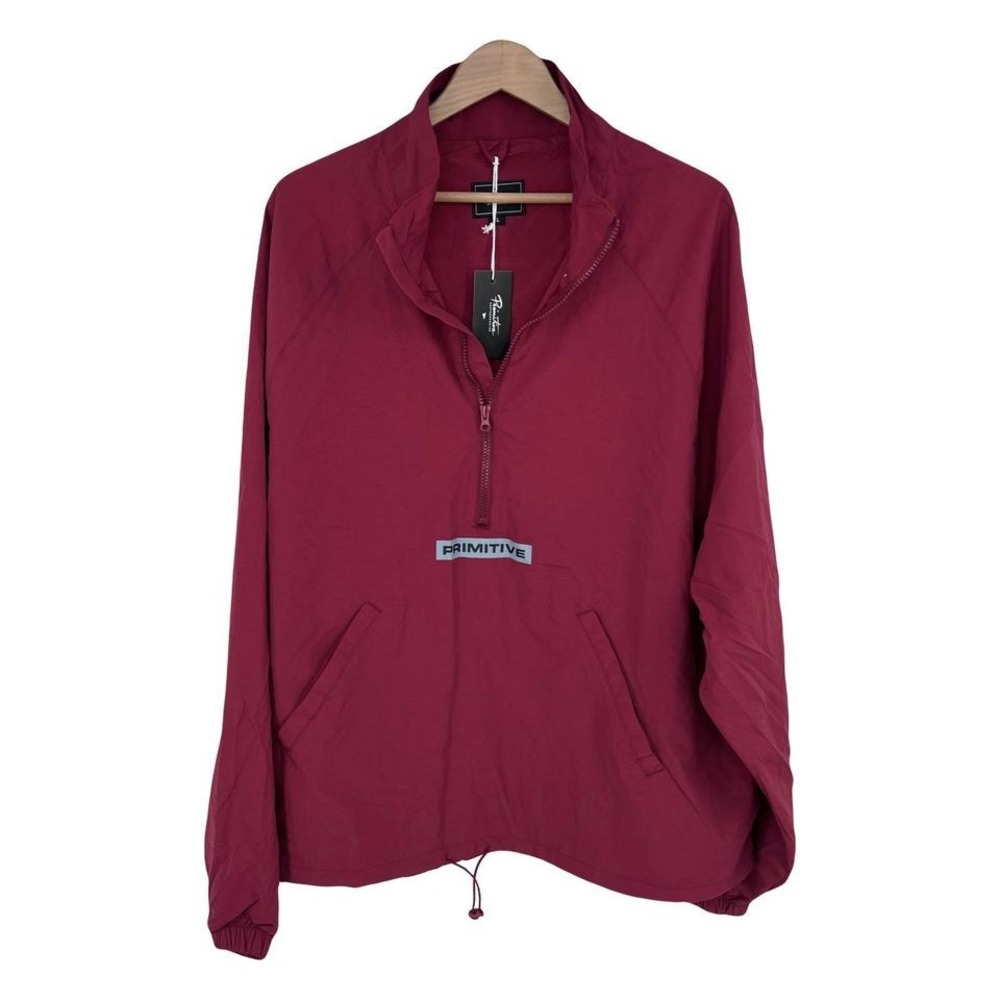NWT Primitive Skateboarding nylon Half Zip Pullover windbreaker Jacket Men's XL‎